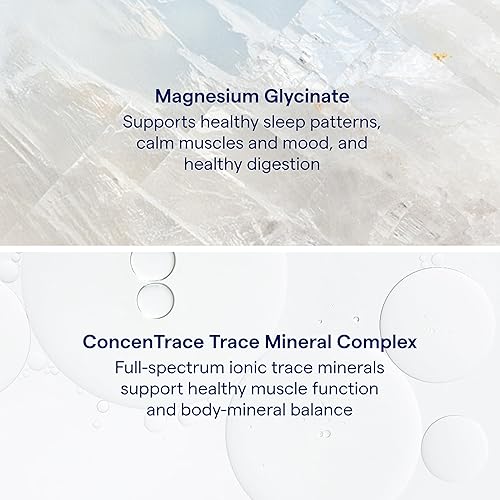 Miniatura 6 de Trace Minerals Glicinato de magnesio 120 mg - Mezcla en polvo para apoyar la salud digestiva - Ayuda al sueño y la relajación muscular - Suplemento