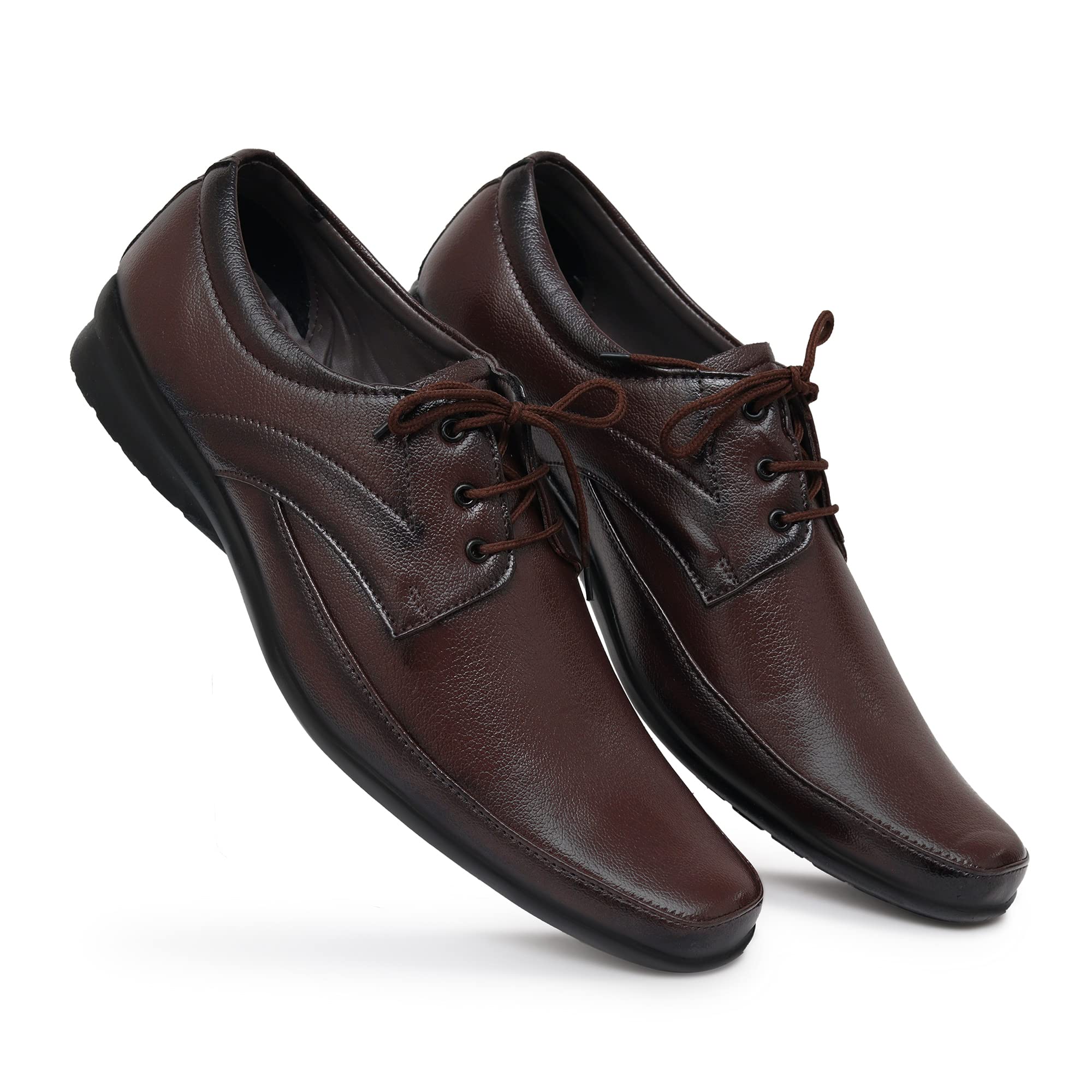 Shuan Derby Formal Shoes for Men Brown (B09W6LXHSK) Amazon Price History, Amazon Price Tracker