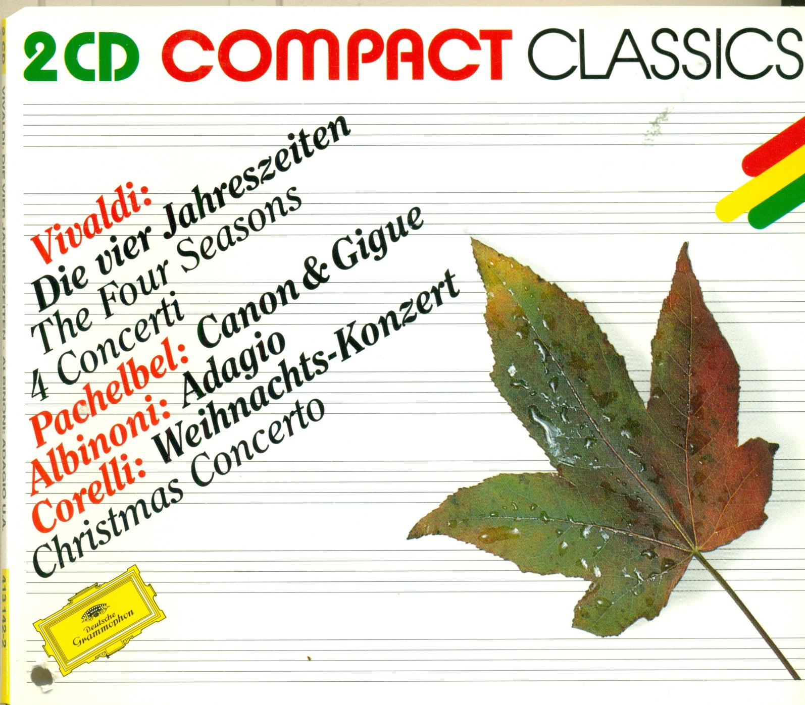 Vivaldi-4 Saisons-Pachelbel:Canon-Albinoni-Adagio-Artis.Div- [Audio CD]