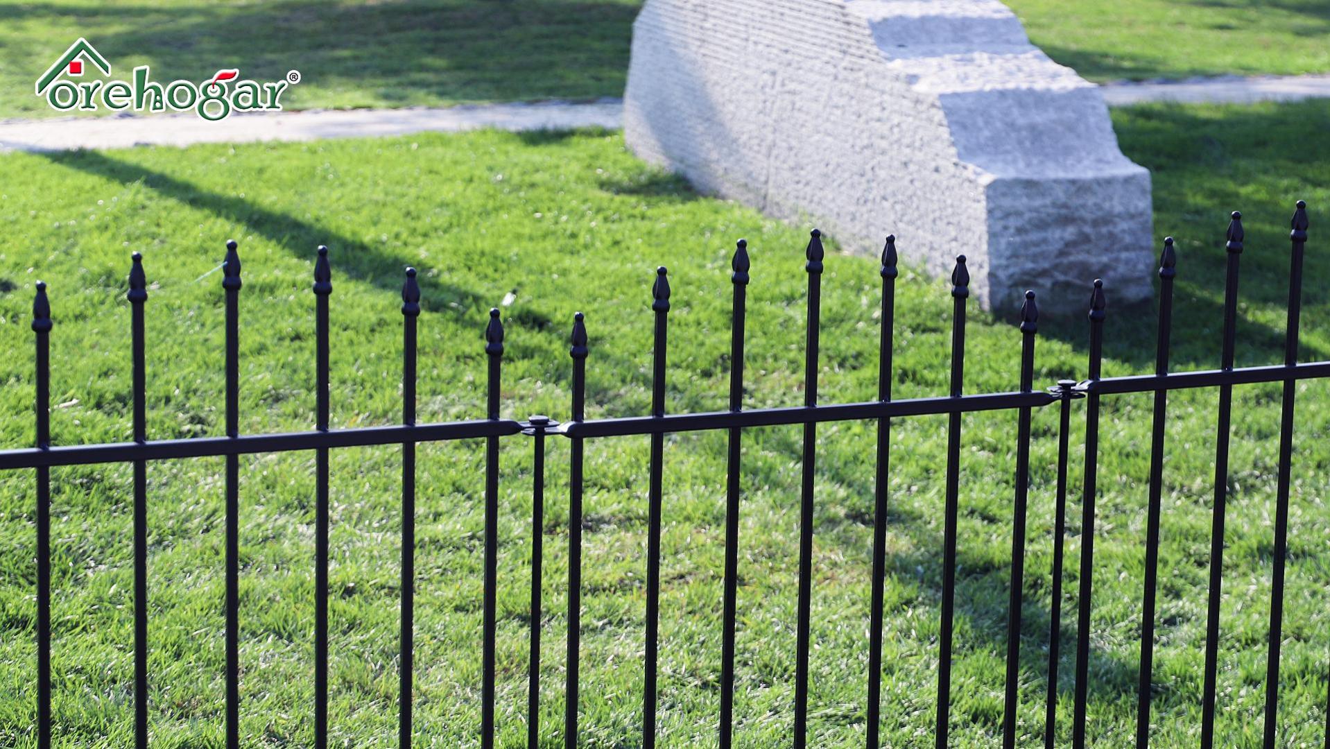 Amazon.com : FOREHOGAR Metal Garden Fence 42 in H x 12 ft L, 6
