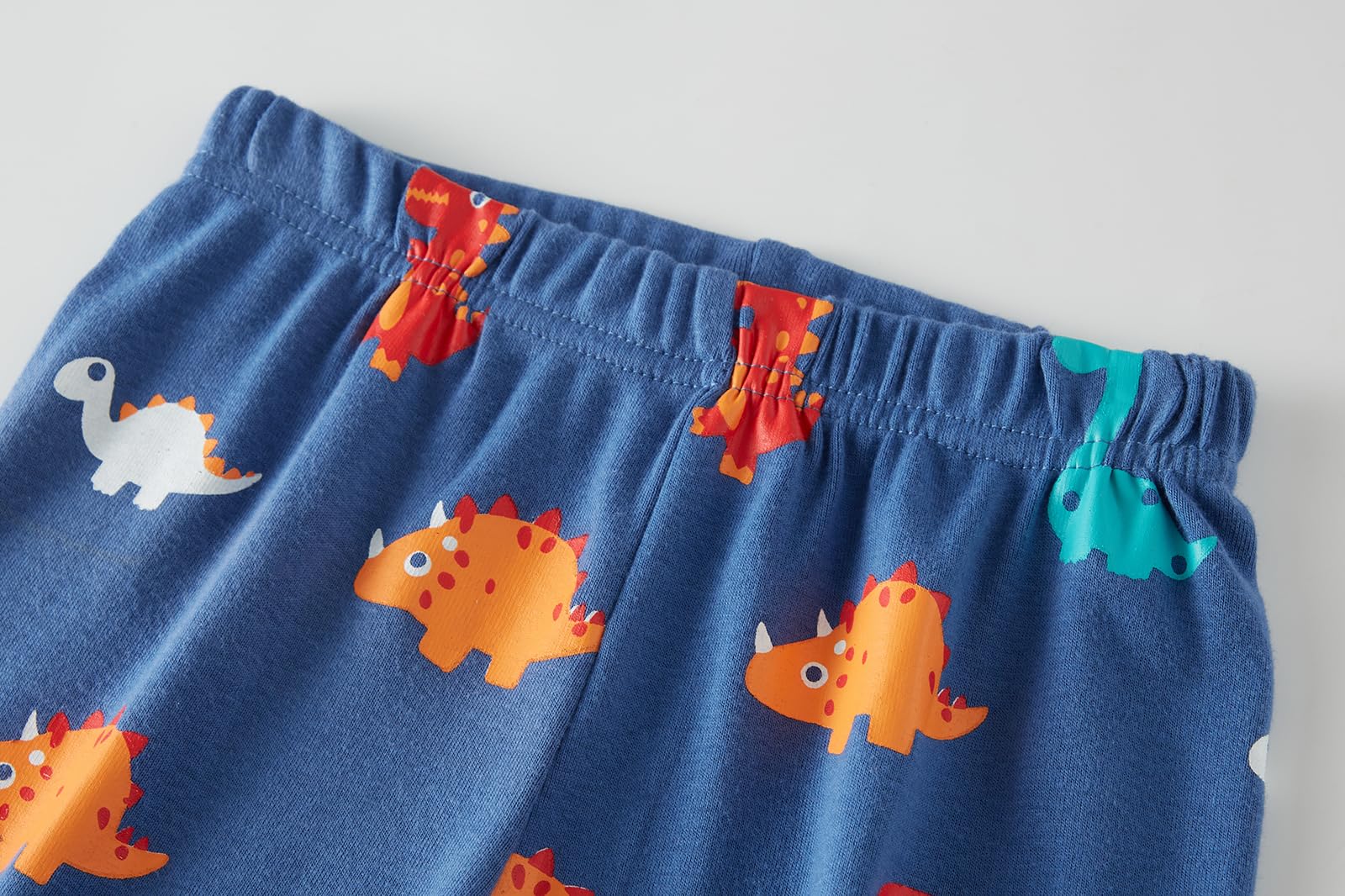 TEDD Pijamas Niño Verano Dinosaurio Algodon Infantil Manga Corta Ropa a Juego Conjunto Edad 1-12 Años