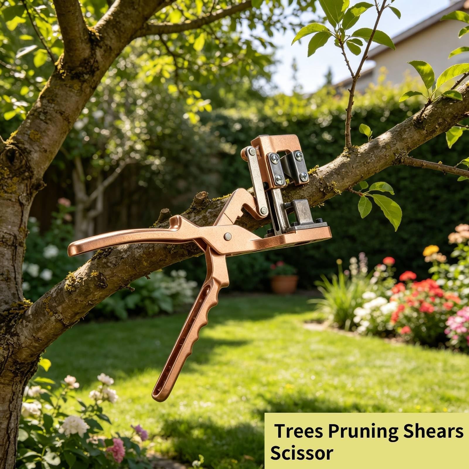 Cesoie per Alberi da frutto, potatrice di Lama SKS7 Resistente con Maniglia ergonomica, Strumento Profondo Taglio 2cm per Viti e Grandi Rami, Facile Kit di innesto a Un Passo