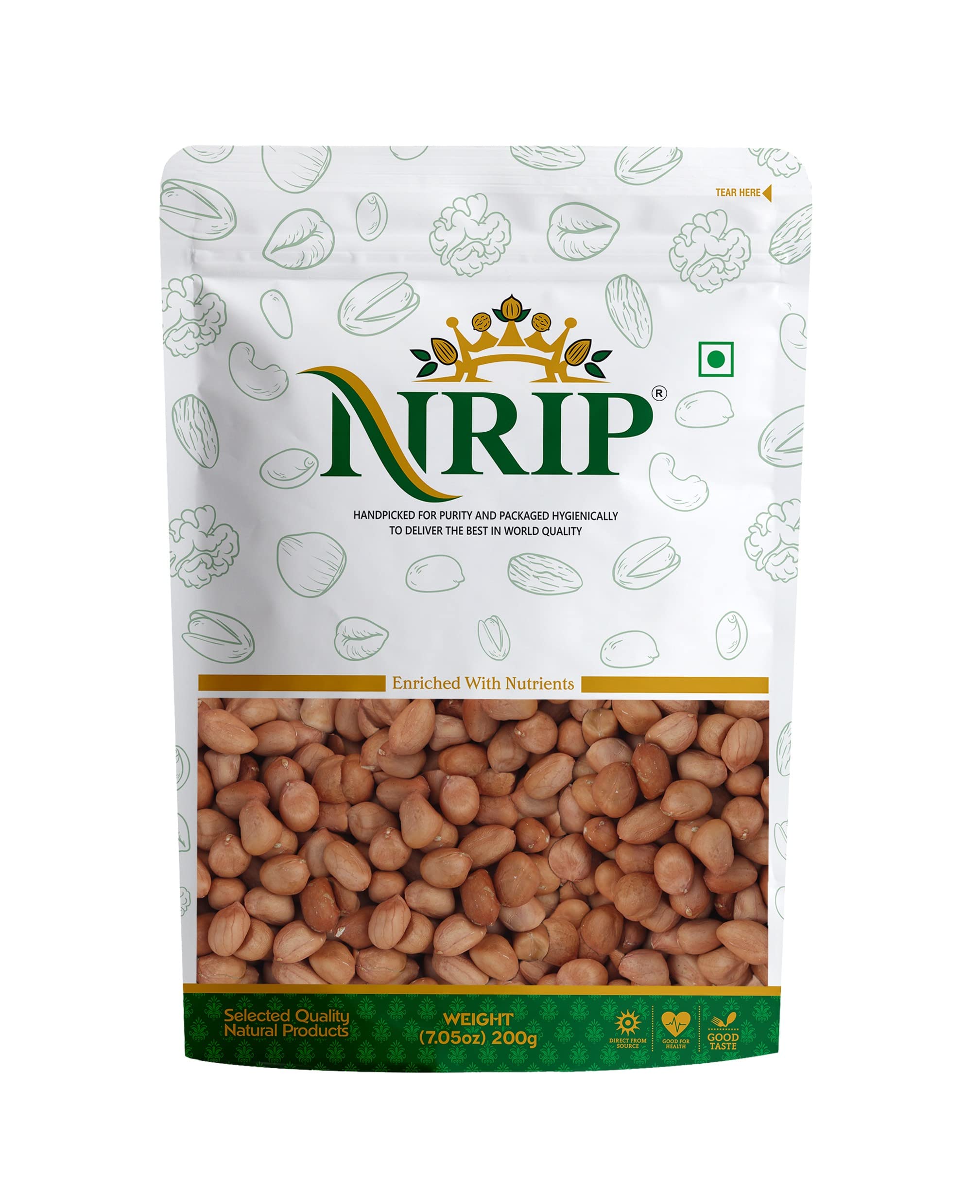 NRIP Peanut Raw (Moongfali) 200 Gm (B09WDXW3YP) Amazon Price History, Amazon Price Tracker
