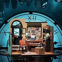 Vista 2 de Rolife Kit de bricolaje de casa pequeña para adultos y niños, kit de casa en miniatura 120, kit de casa de muñecas en miniatura, pasatiempos