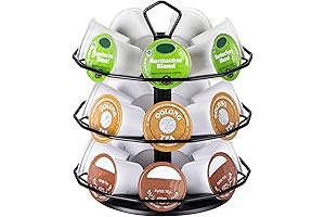 K Cup Pod Holder Carousel: The End to K-Cup Chaos