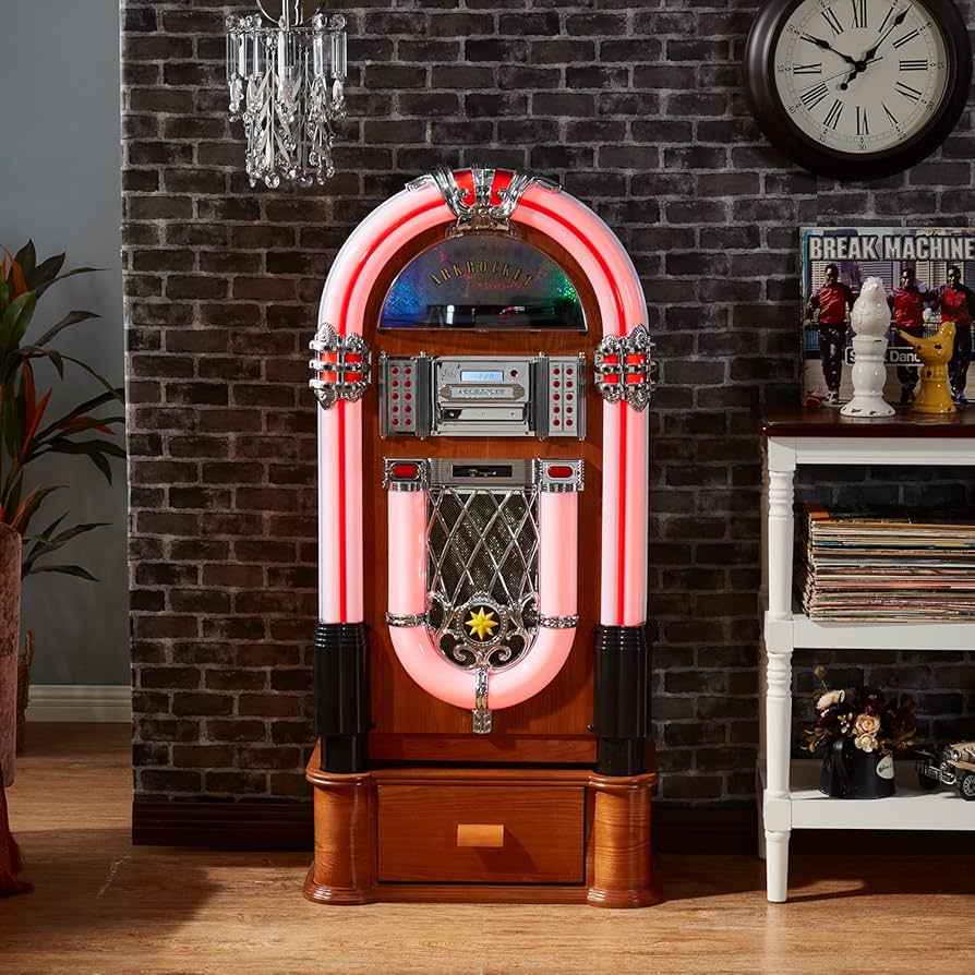 12inchLP／ Autobiography In Jaz Arkrocket Full Size Jukebox - Versatile Retro Music Experience