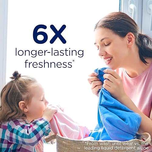 Miniatura 3 de Downy - Perlas potenciadoras de aroma de lavandería en la lavadora, aroma Cool Cotton, 24 oz, perlas de aroma para la ropa, frescura duradera