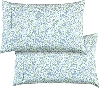 Vista 6 de Elegant Comfort - Juego de sábanas de 4 piezas, microfibra de calidad prémium de 1500 hilos, bolsillo profundo, resistente a las arrugas, estampado