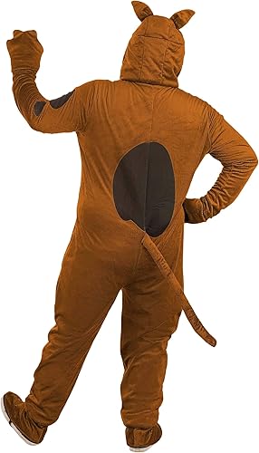Miniatura 3 de Disfraz de Scooby Doo de lujo para adultos, disfraz de personaje de Scooby-Doo para Halloween