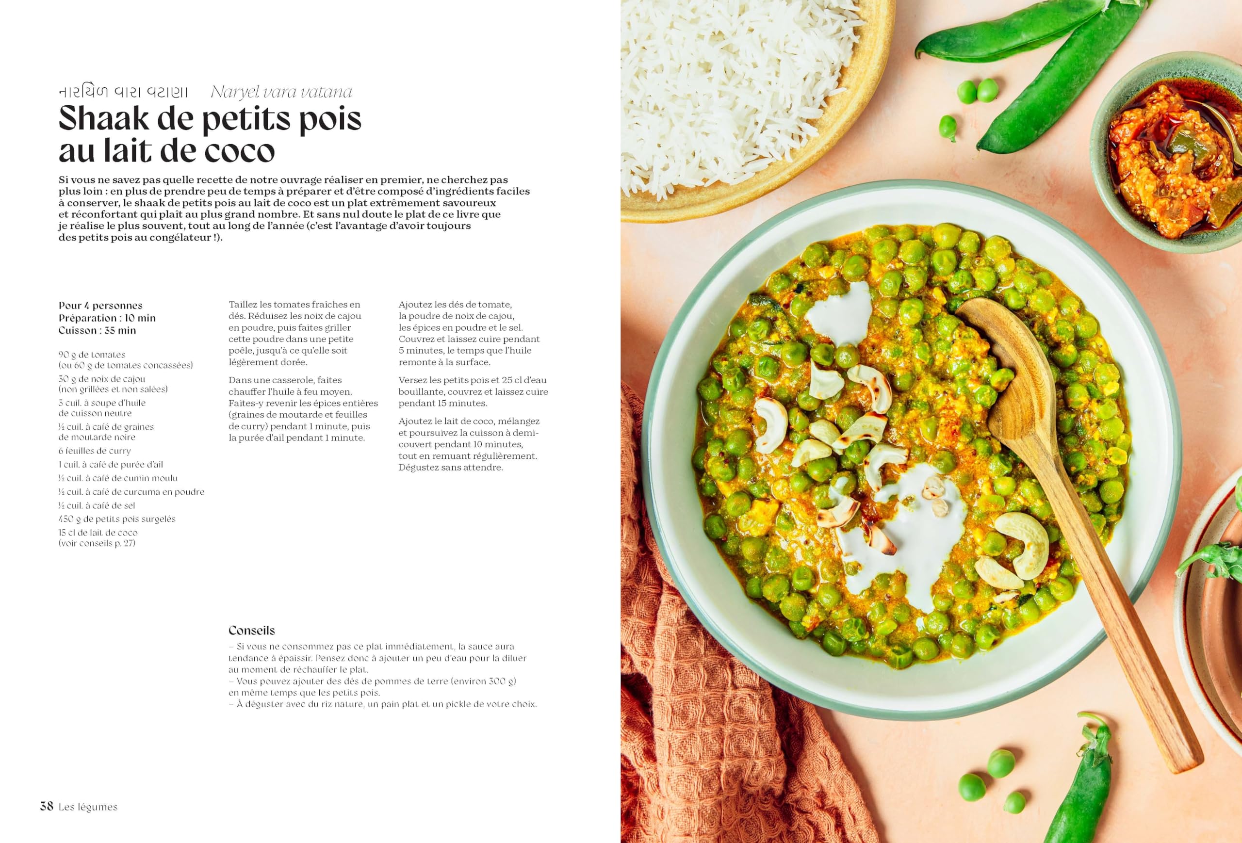 Cuisine indienne vegan: Recettes végétales d'une famille du Gujarat