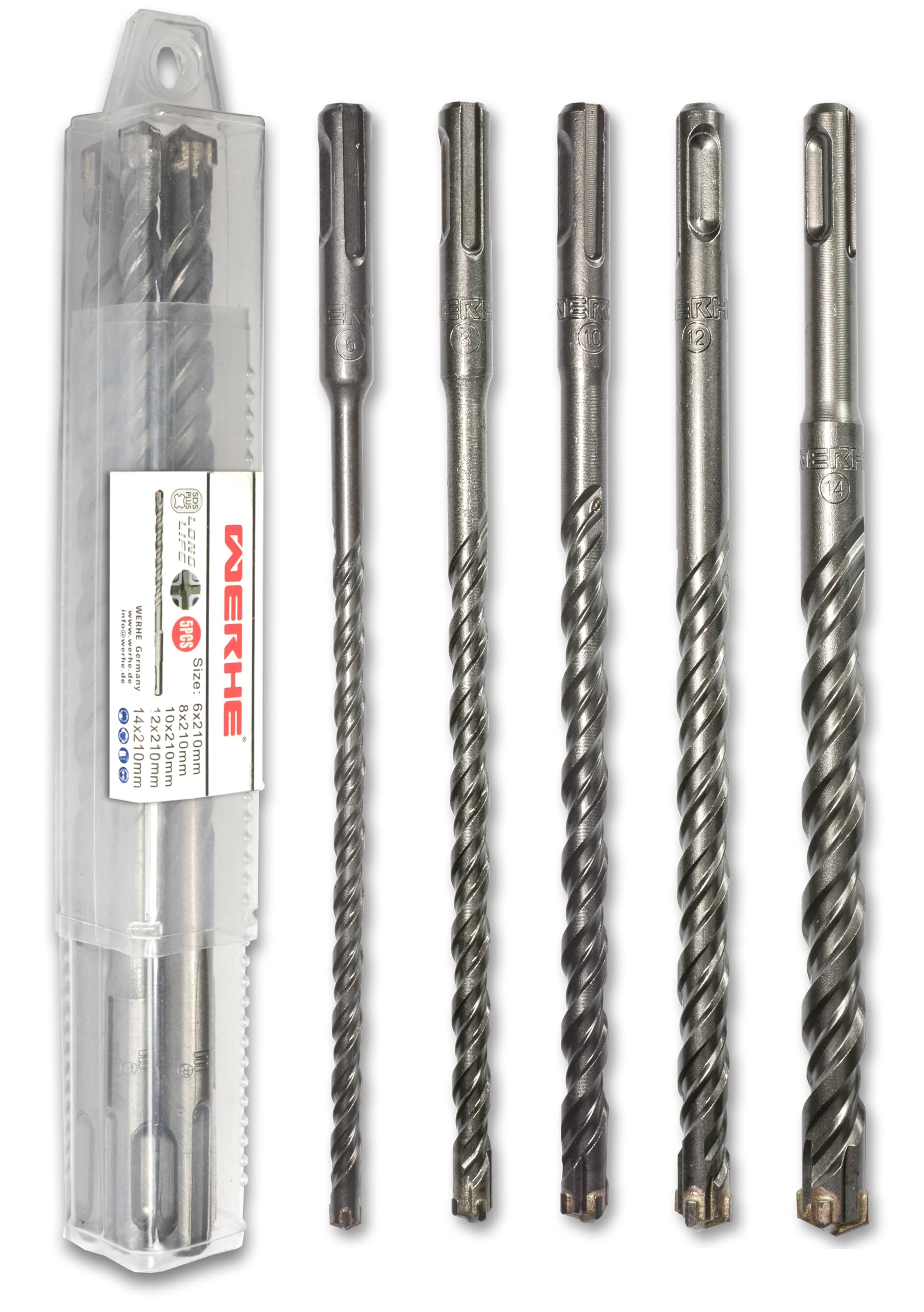 INGCO Original SDS Plus Masonry Drill Bit 12mm X 210mm For Concrete