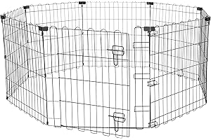Octagon Gates for Kids or Pets: Amazon Basics Exercise Pet Playpen