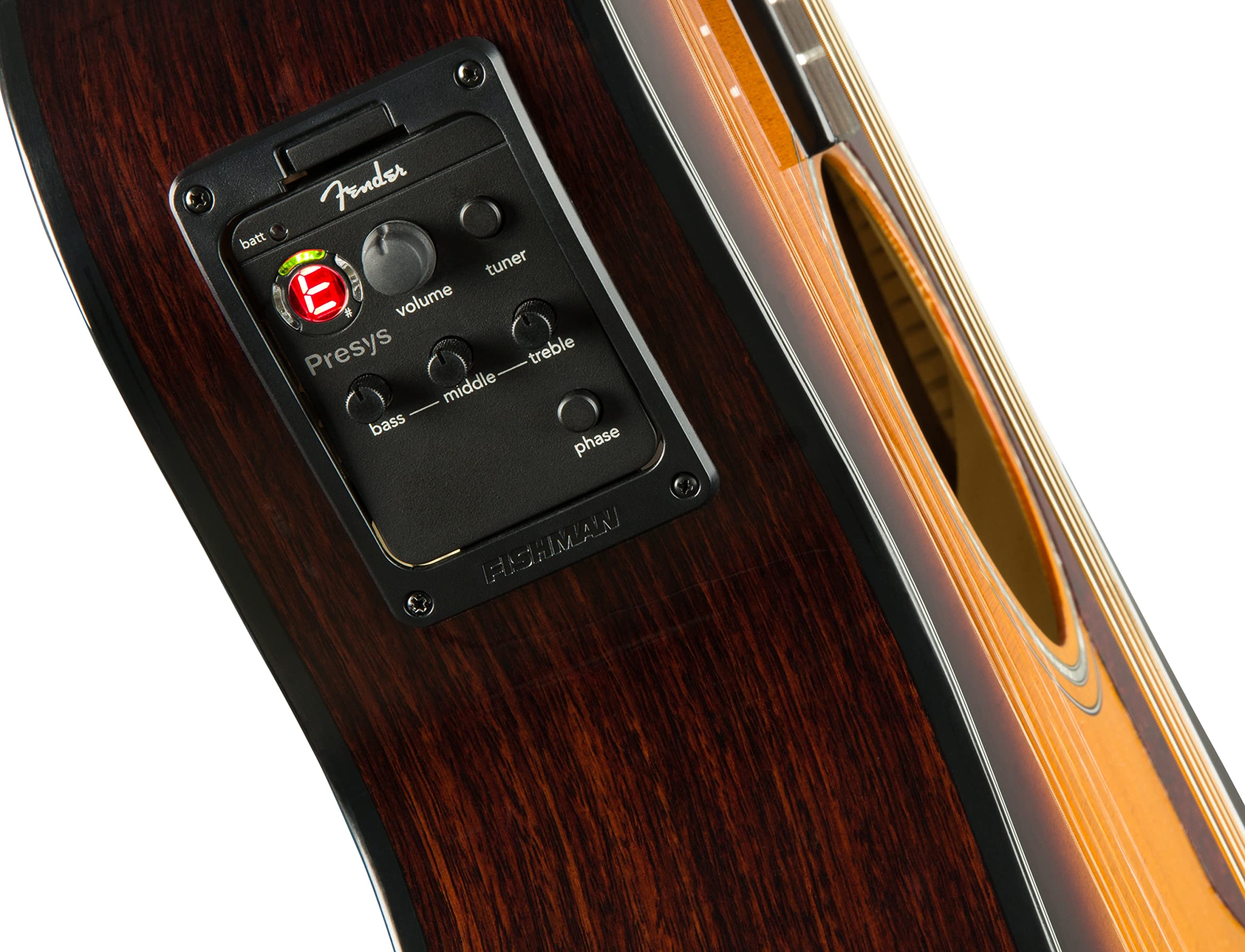 Fender CC-140SCE Concert Wn Sunburst Guitarra Acústica