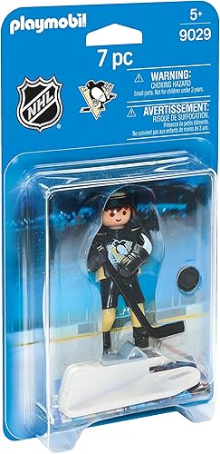 Playmobil Figura de jugador de pingüinos de Pittsburgh de la NHL