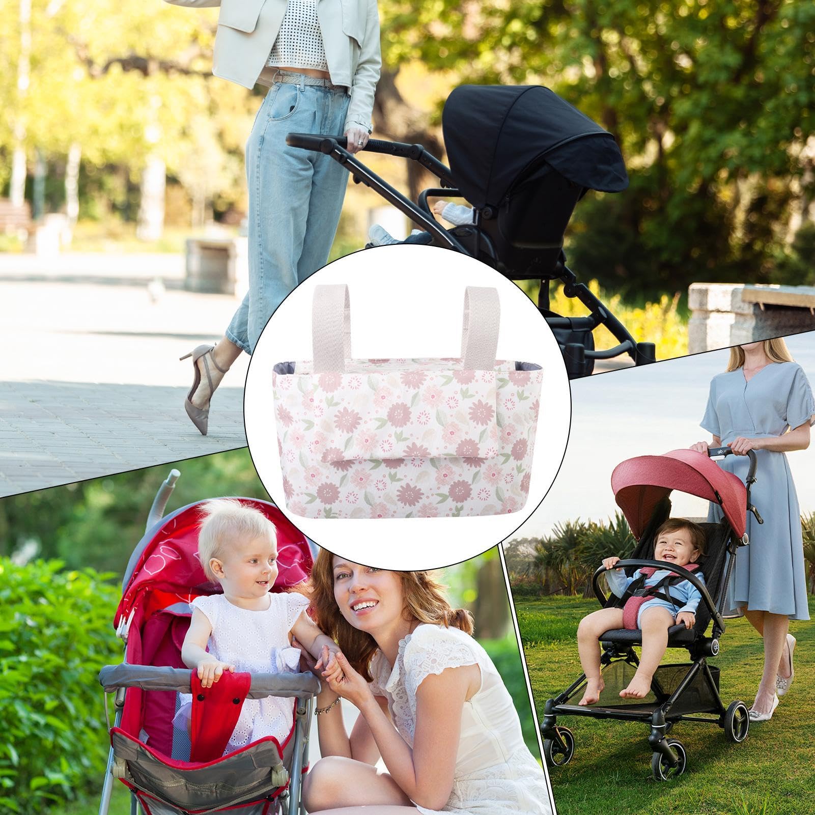 Borsa Di Stoccaggio Dei Passeggeri, Borsa Per Organizzatore Di Passeggini - Attacco Di Archiviazione Passeggino Portatile Di Grande Capacità - Accessori Per Auto Per Bambini, Borsetta Della Mamma Con