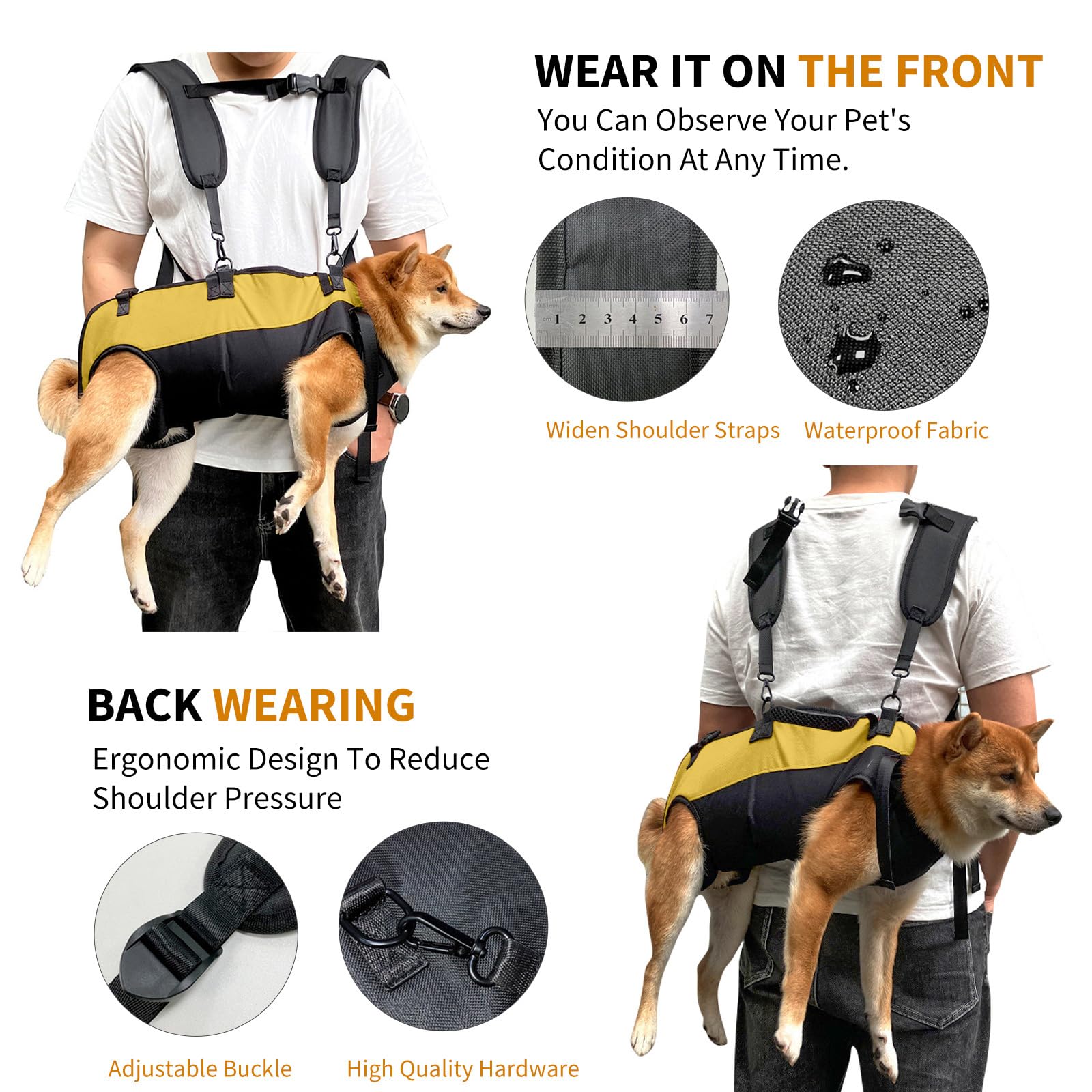 Amazon.co.jp: VanderHOME 犬 抱っこ紐 スリング 犬用 抱っこ