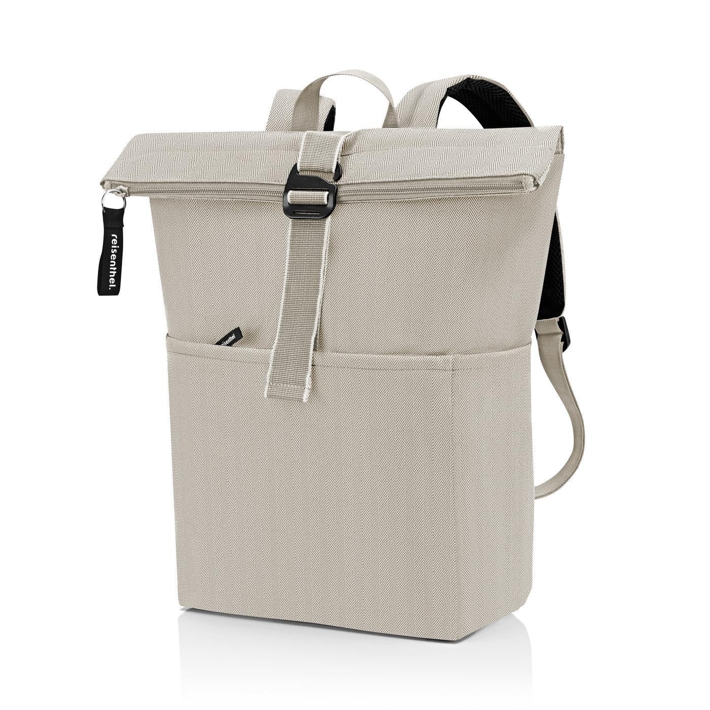 reisenthel rolltop backpack - urbaner und stylischer Rucksack, modernes Design, geräumiger Rucksack für Freizeit, Arbeitsweg und City-Trip