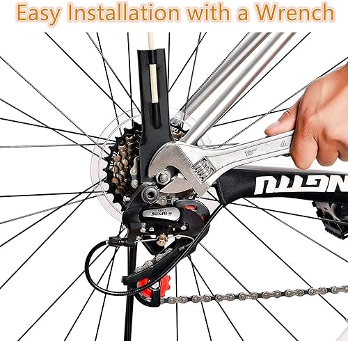 Miniatura 3 de 2 banderas de seguridad para bicicletabandera de EE. UU., poste de fibra de vidrio resistente, poliéster a todo color, resistente al desgarro,