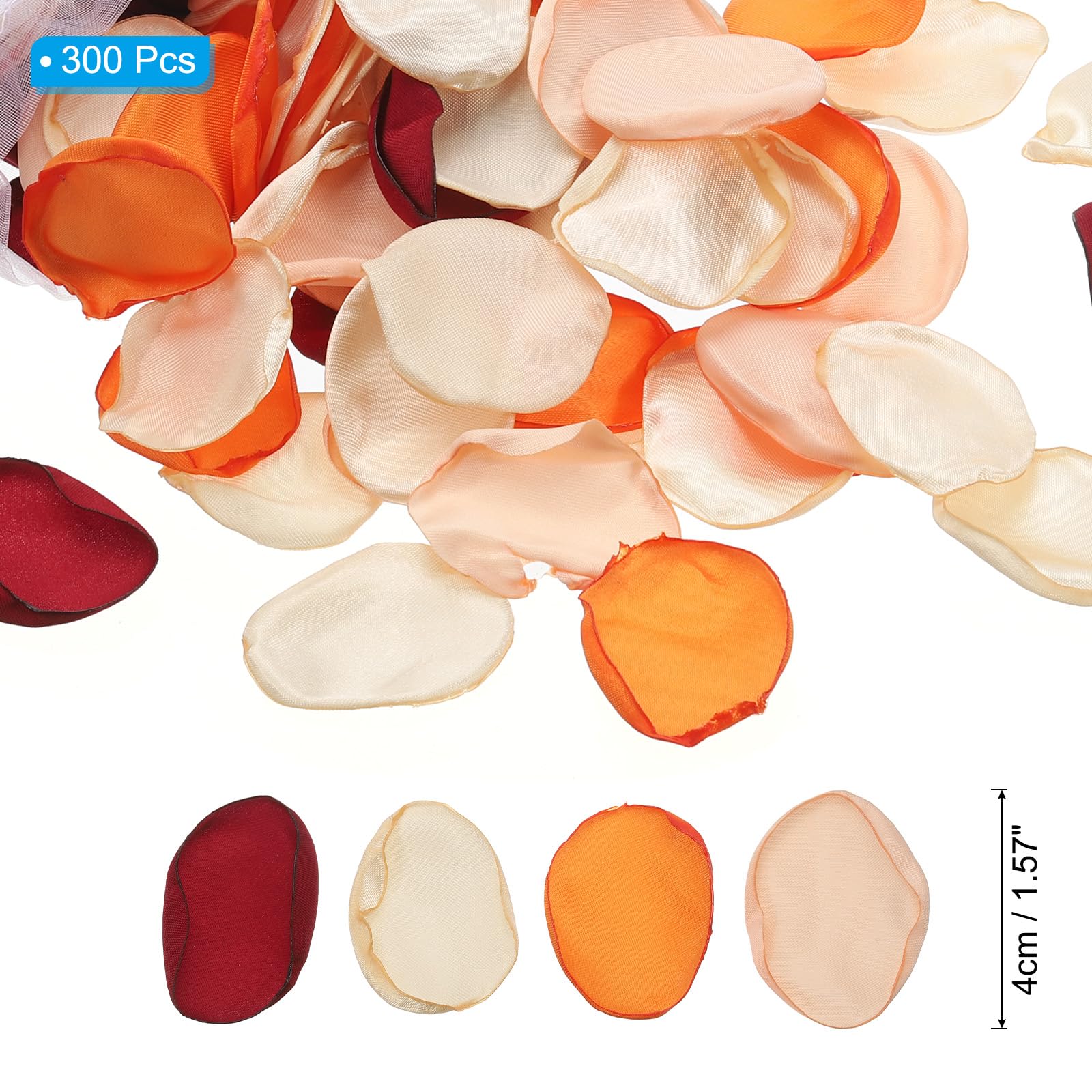 PATIKIL Silk Rose Petals - Image 2