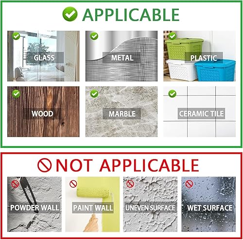 Miniatura 5 de PMMASTO Ganchos adhesivos, color negro mate SUS304 ganchos adhesivos de acero inoxidable para colgar, ganchos de pared de ducha autoadhesivos,