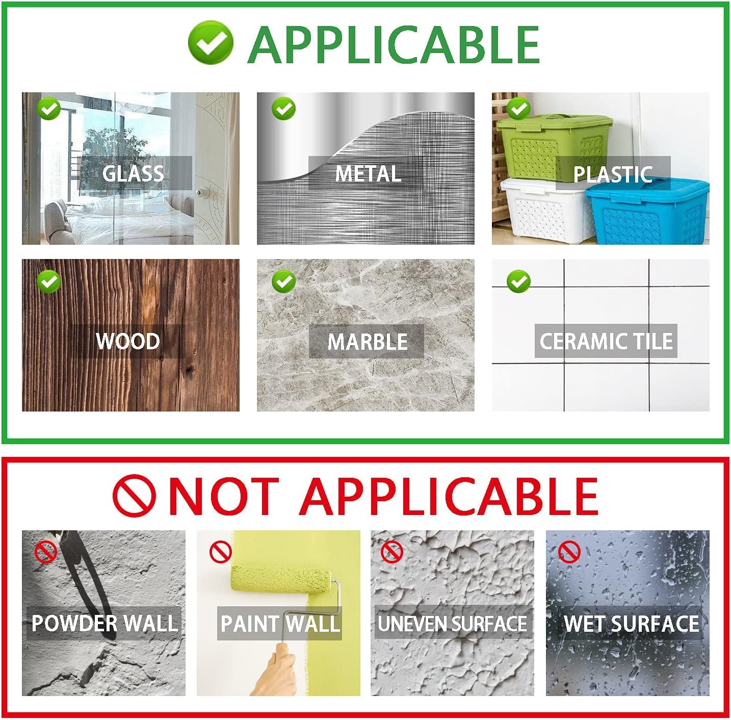PMMASTO Ganchos adhesivos, ganchos adhesivos plateados de acero inoxidable SUS304 para colgar, ganchos autoadhesivos de pared de ducha, ganchos impermeables para toallas resistentes para baño,