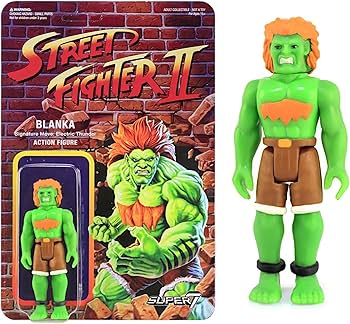 Amazon.co.jp: ストリートファイター2 暗闇で光るブランカ レトロ