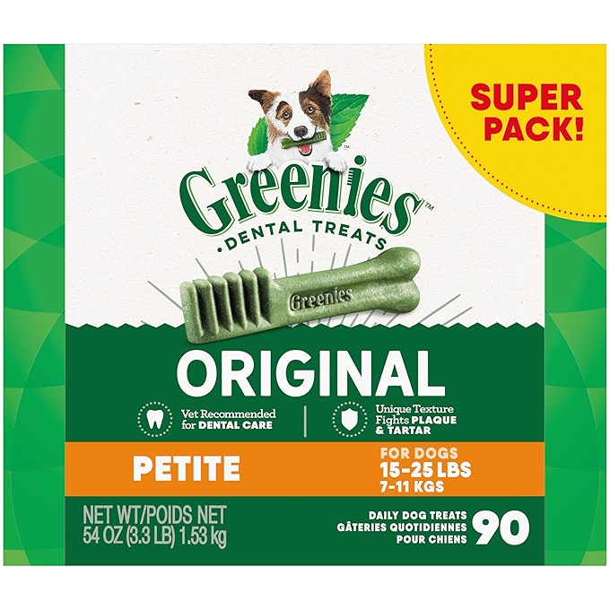 GREENIES 成犬宠物牙齿护理零食 原味 小号