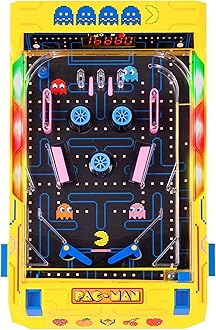 Merchant Ambassador Electronic Arcade Pinball Pac-Man Edition Desktop Game