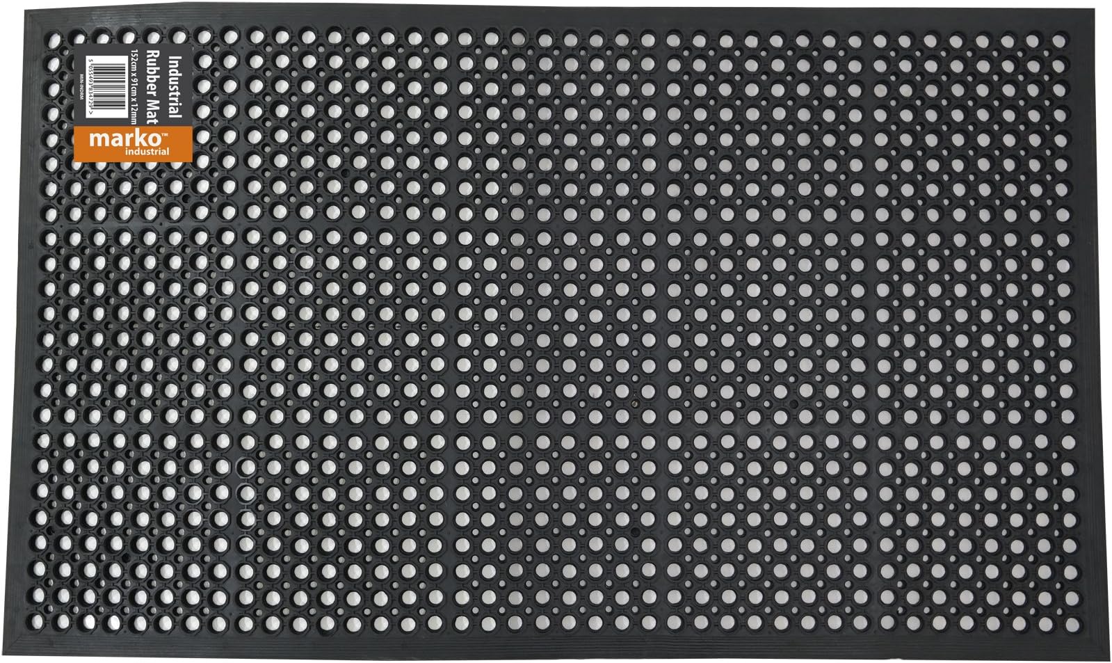 5' x 3' Industrial Large Heavy Duty Rubber Ring Mat Safety Floor Matting Kitchen (2)