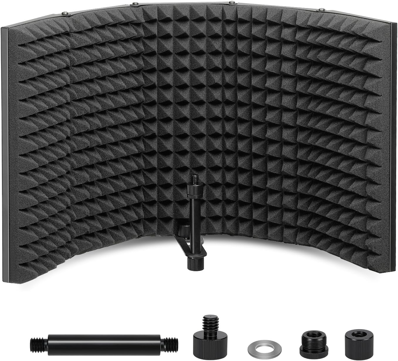 Filtro Antipop Microfono Neewer - Nero Per Studio Registrazione - Foto 5