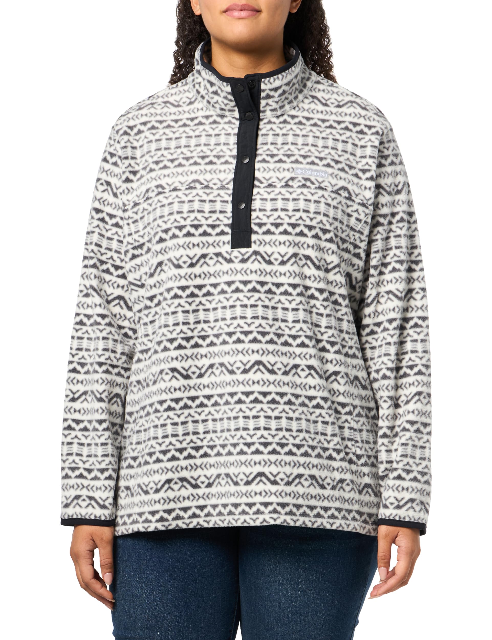 Columbia womens Benton Springs Printed Half Snap