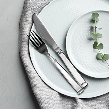 Hampton Forge Avenue 20 Piece Flatware Set, Service for 4