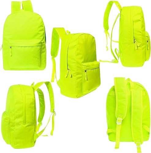 Miniatura 5 de Moda West Mochilas a granel de 17 pulgadas con kits de suministros escolares - bolígrafos, lápices, lápices de colores - Caja de 12 unidades al por