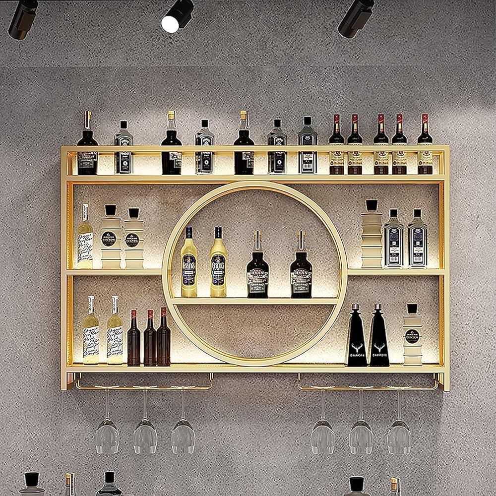 Casiers à vin muraux modernes pour créer une ambiance bistrot chic chez soi