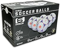 Vista 7 de GoSports Premier Soccer Balls - Single or 6 Pack - Sizes 3, 4, 5, with Ball Pump