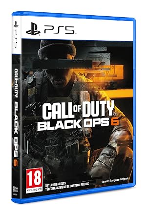 Activision Video Game PlayStation 5 Call of Duty Black Ops 6 FR - Brand EAN 0196388432127