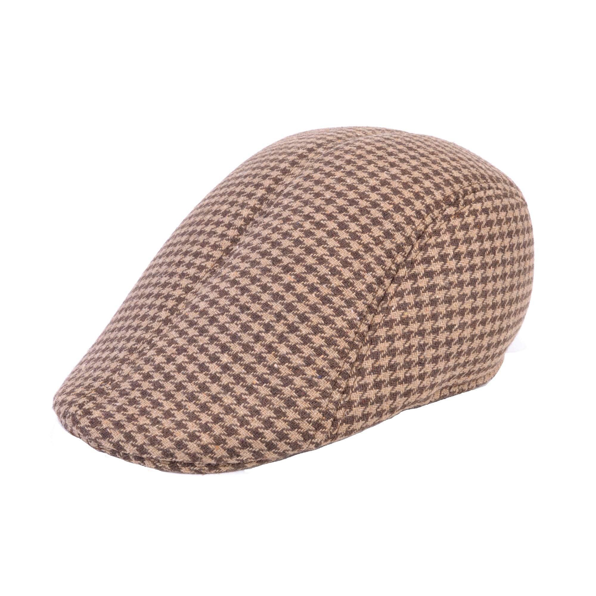 Bristol Novelty BH710 Flat Cap, Men, Brown