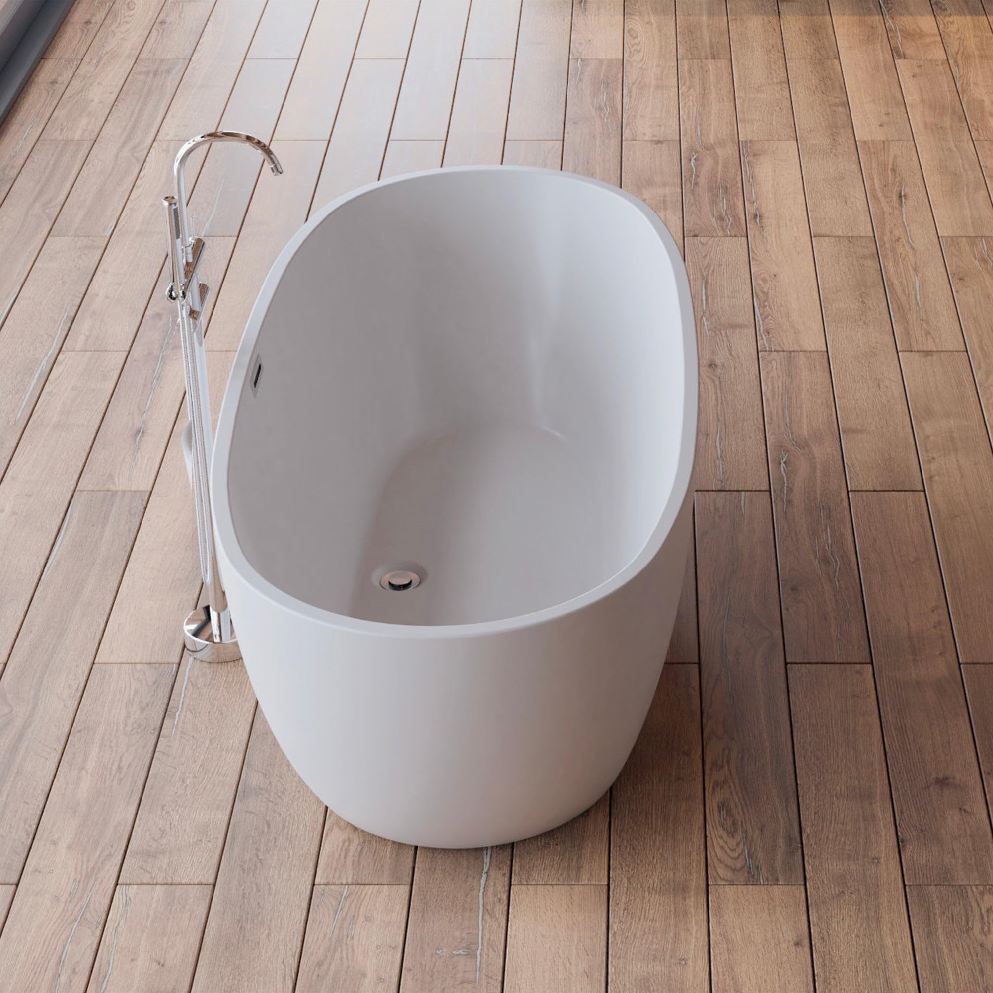 SPALINA Samba - Bañera exenta Oval L. 170 x l. 79 cm