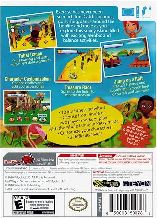 Kid Fit Island Resort - Nintendo Wii