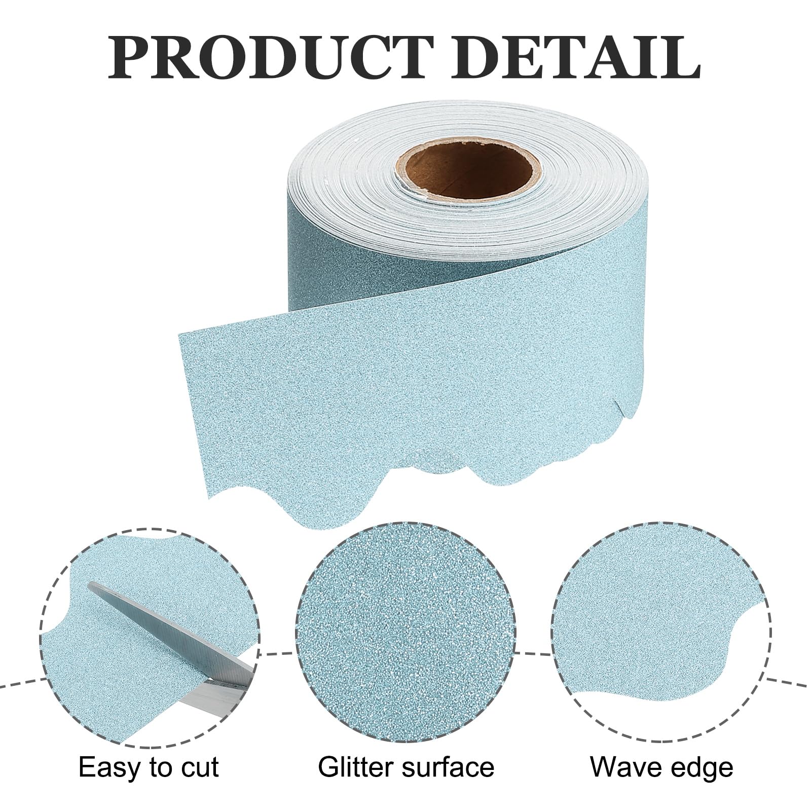 PATIKIL Glitter Bulletin Board Border - Image 3