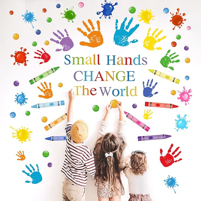Vinilos Decorativos Motivacionales Acuarela para Niños Aula miniatura 7