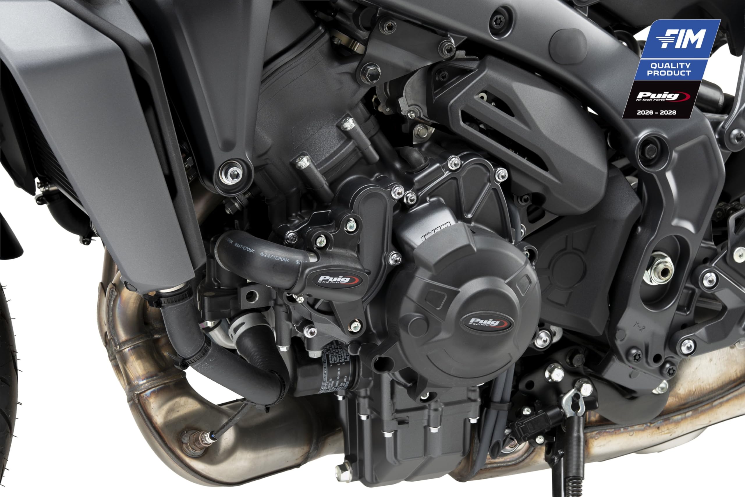 Puig Black Engine Covers Yamaha MT-09 SP 2021-2026