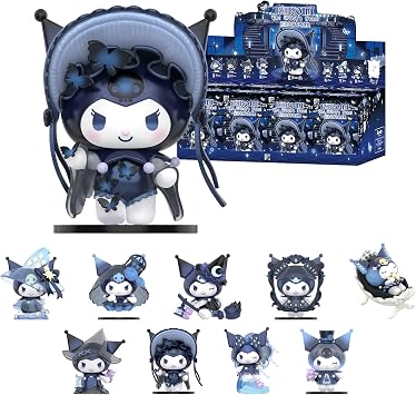 TOP TOY Sanrio SANRIO Kuromi Magical Feast Series Assorted Box 8 PiecesGacha Gacha Blind Box Figure Sofubi PVC Premium Toy Birthday Present Christmas Gift | PVC Premium Toy Birthday Present Christmas Gift
