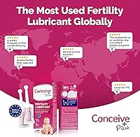 Vista 8 de CONCEIVE PLUS Aplicadores de lubricante de fertilidad precargados, lubricante apto para fertilidad y esperma para parejas TTC - Hidratante vaginal a