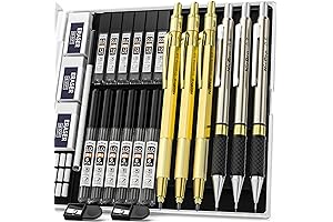 Nicpro Gold Mechanical Pencil Set: Elevate Your Artistic Creations