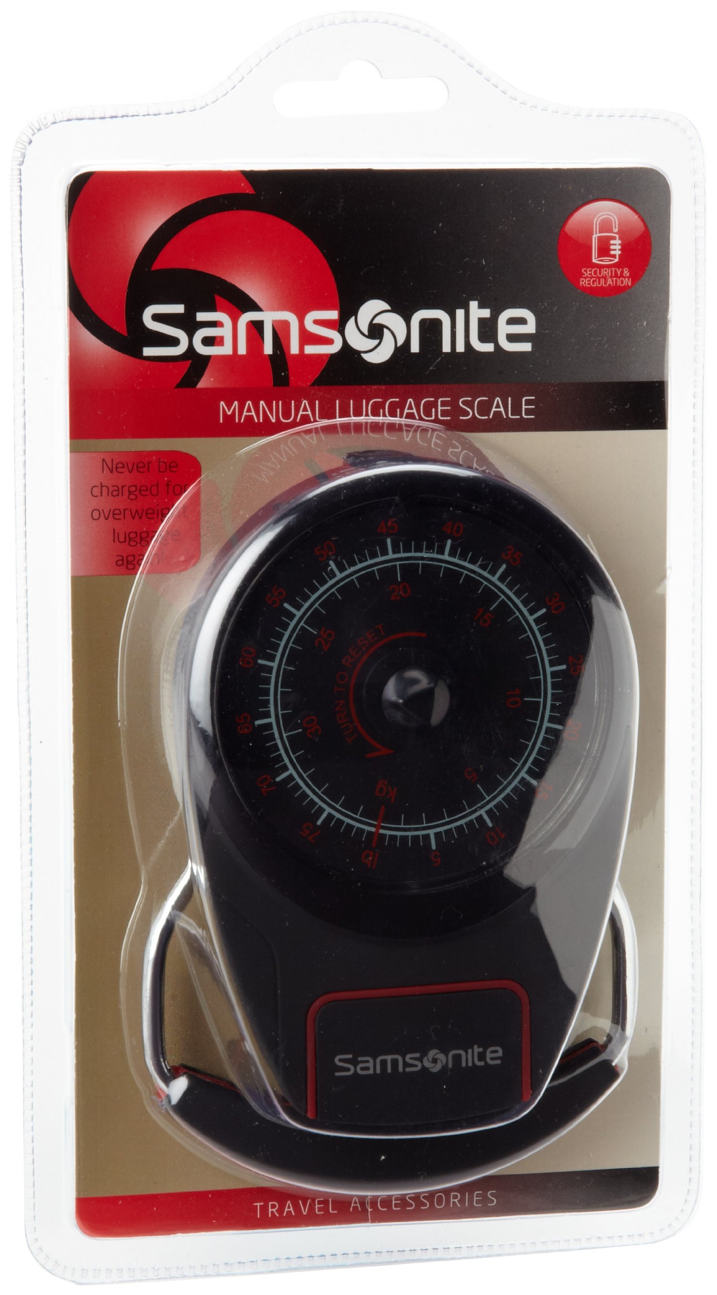 Buy Samsonite Luggage Manual Luggage Scale, Red/Black, One Size Online