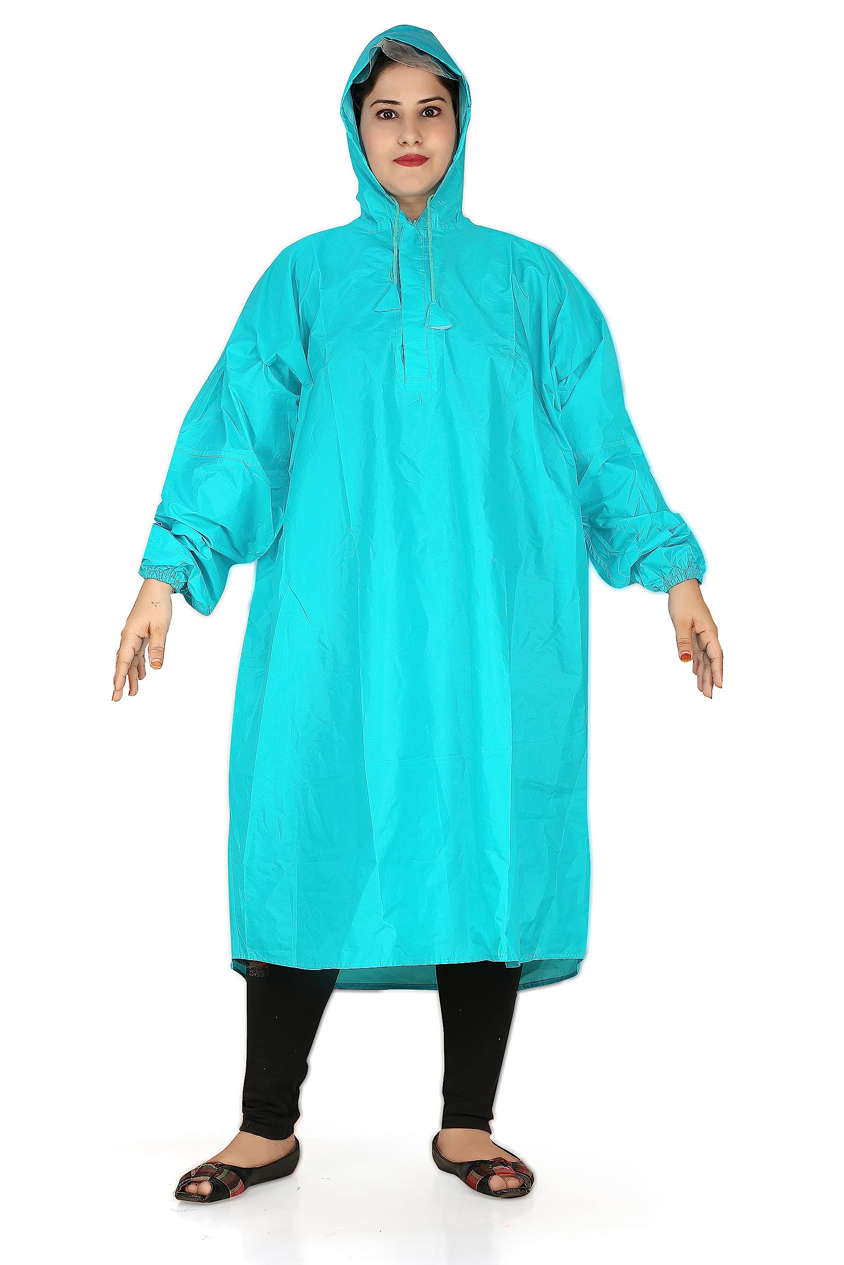 club seventy two Women's Rain Poncho - Stylish and Functional Outerwear for the Rainy Season-picture-21