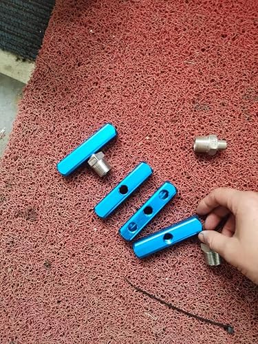 Miniatura 5 de Othmro 2 unids 12 "9 vías 12 puertos hierro manguera de aire en línea divisor de bloque colector, compresor de aire neumático, montaje de colector