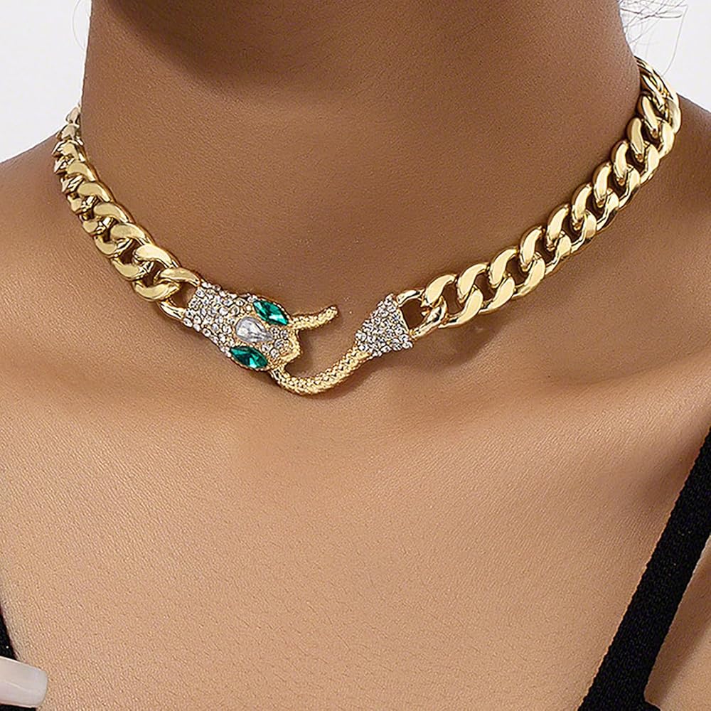 特大セール❗ スネーク　ネックレス Chloé クロエ スネークネックレス ゴールド CHC24WFO70CB79DC