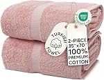 Chakir Turkish Linens 6 Piece Towels Set, 100% Cotton Luxury Turkish Towels for Bathroom, Soft Absorbent Bath Towel Set with 2 Bath Towels 2 Hand Towels 2 Washcloths, Silver Gray